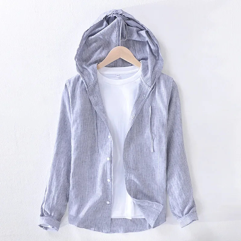 Uriel® | Linen Hoodie