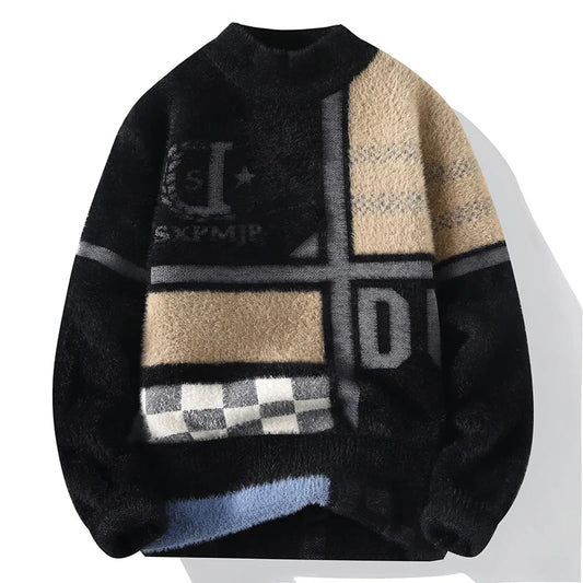 Miqueas® | Graphic Patchwork Sweater