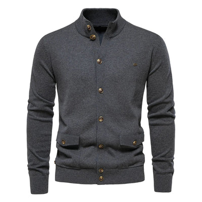 Domiciano® | Men'S Buttoned Knitted Cardigan
