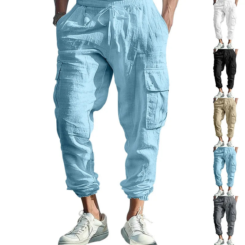 Russell® | Linen Cargo Pants