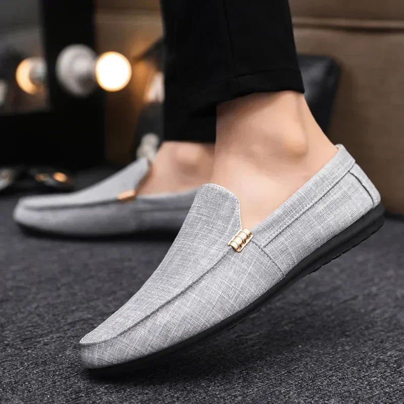 Atiyeh® | Krom Canvas Loafers