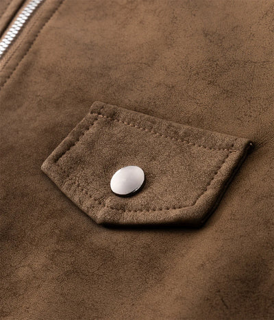 Lucas® | Fleece Lined Leather Jacket