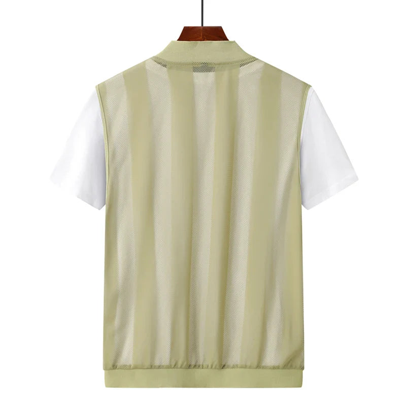 Stone | Ultra-Tin Breathable Cardigan