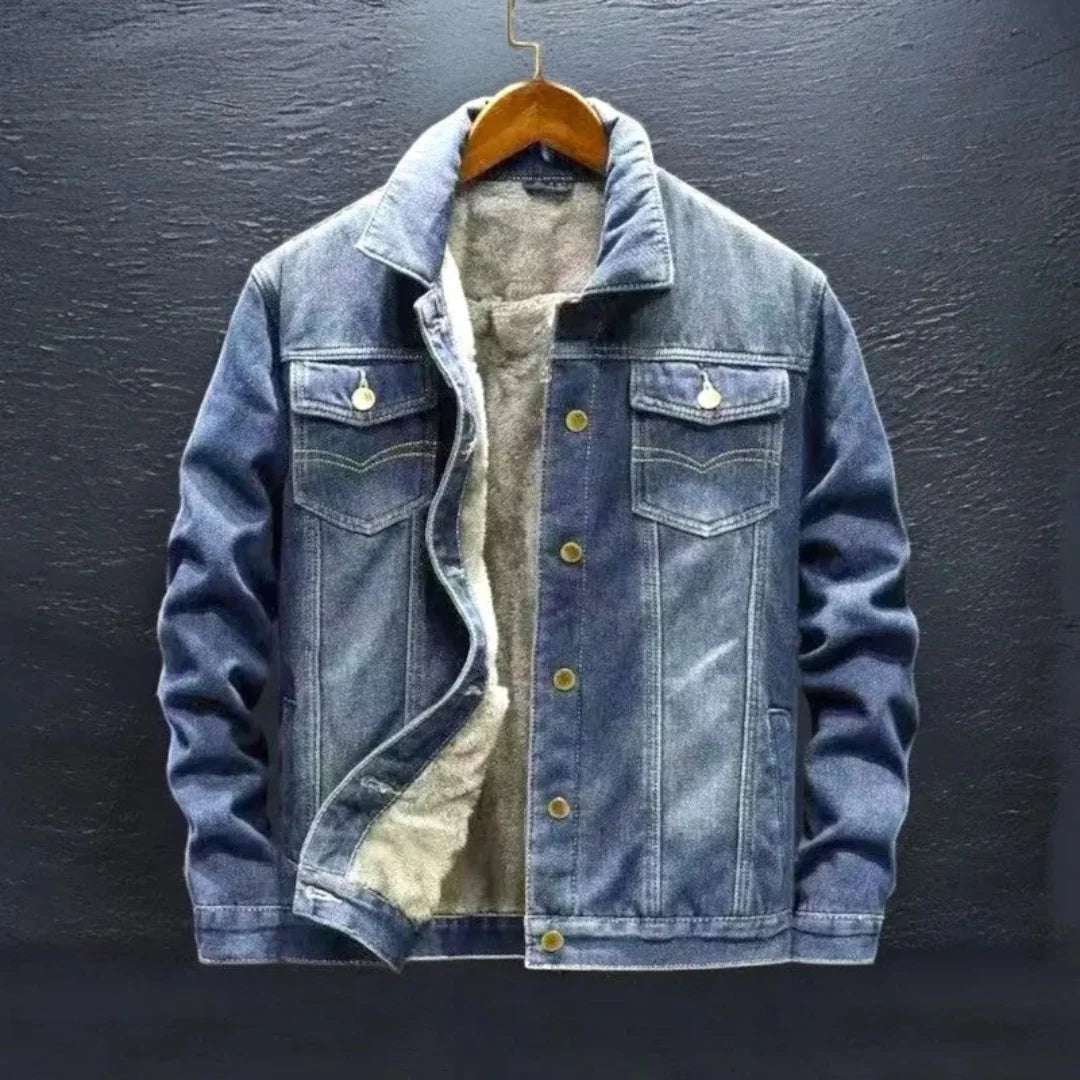 Isaías | Lined Denim Jacket
