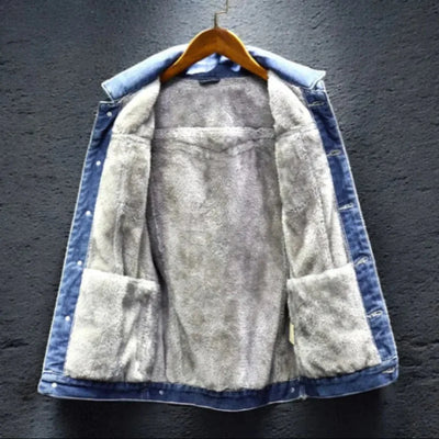 Isaías | Lined Denim Jacket