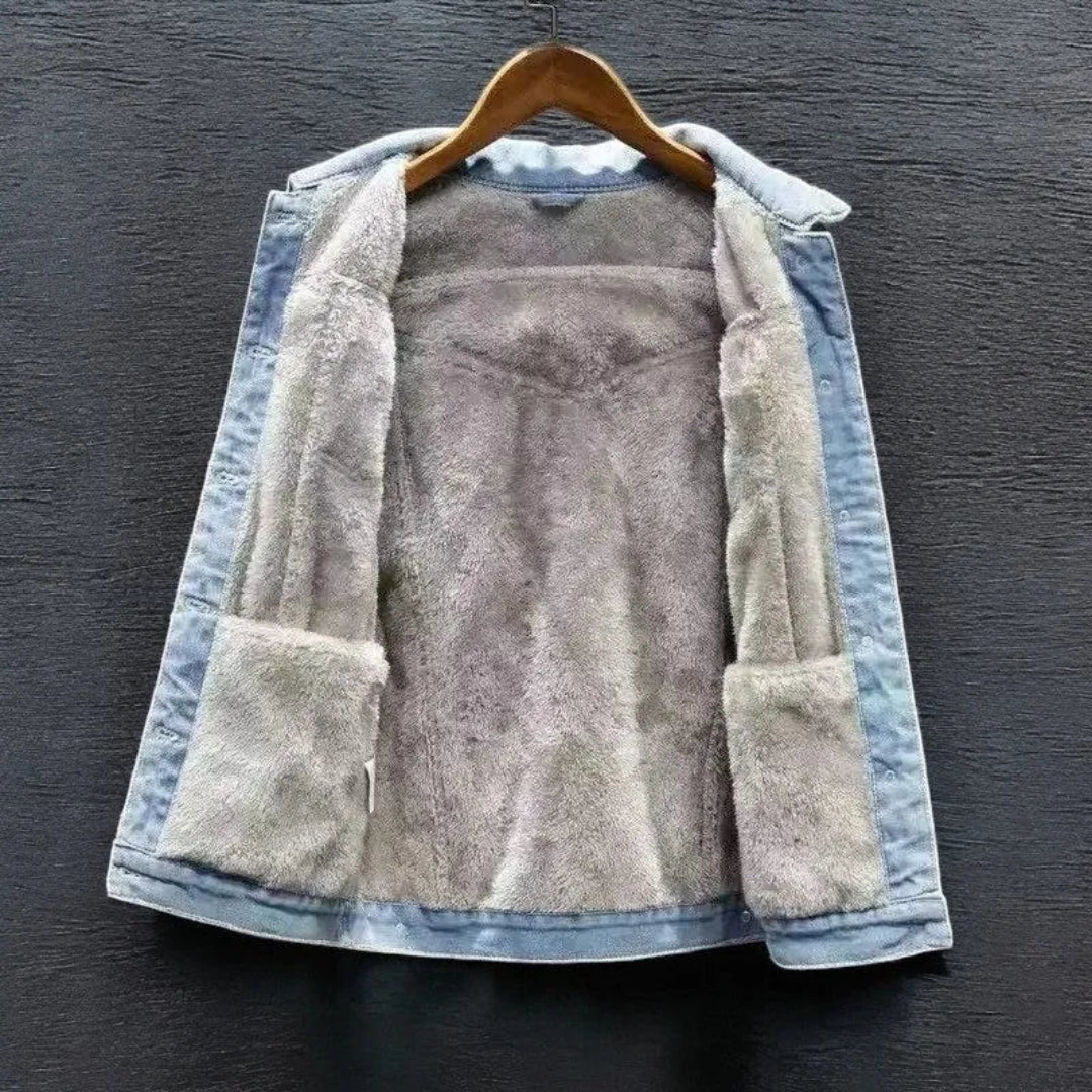 Isaías | Lined Denim Jacket