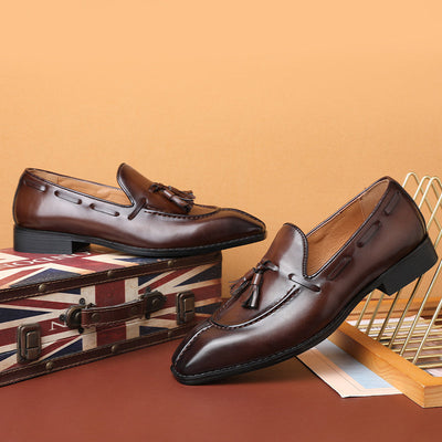 Juvenal® | Genuine Leather Tassel Loafers