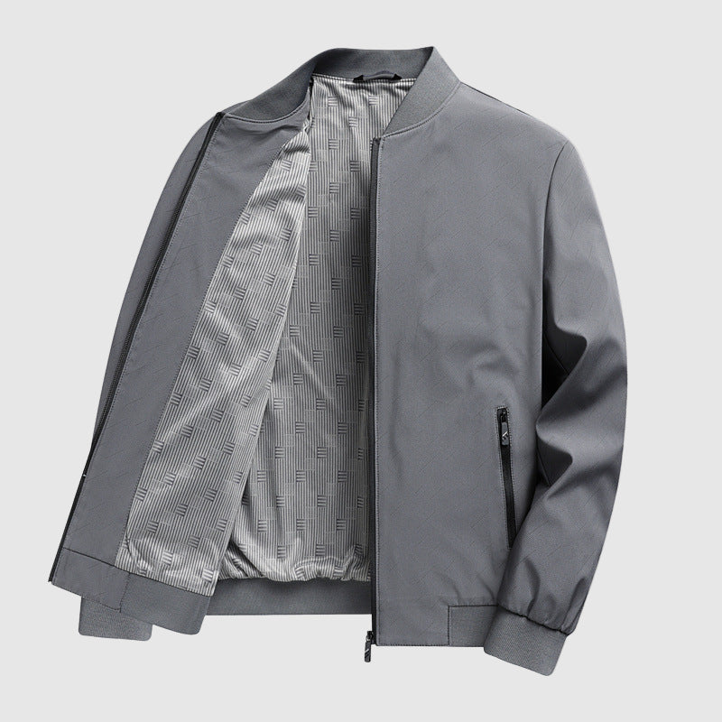 Unai® | Steel Aura Bomber Jacket by Alexander Heliot