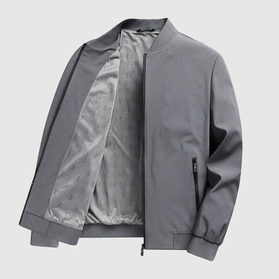 Unai® | Steel Aura Bomber Jacket by Alexander Heliot
