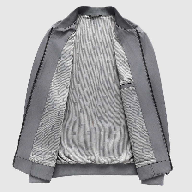 Unai® | Steel Aura Bomber Jacket by Alexander Heliot