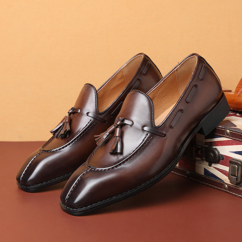 Juvenal® | Genuine Leather Tassel Loafers