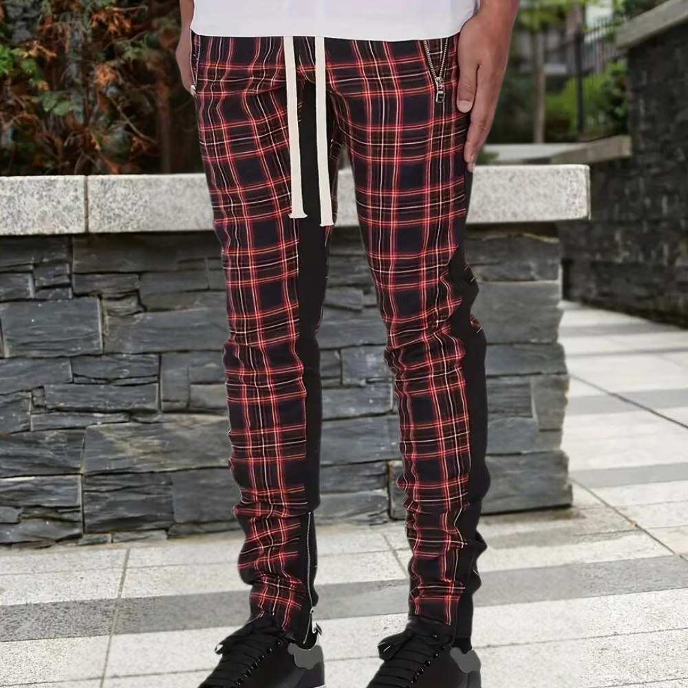 Terence® | Modern Check Trousers For Men