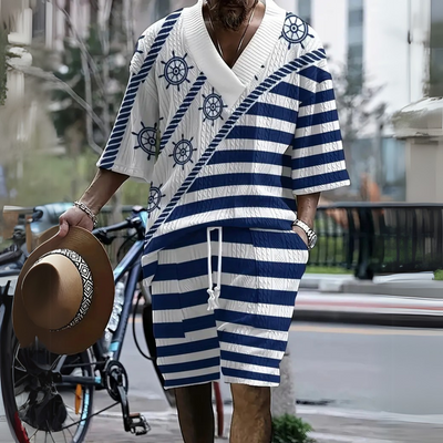 Jesús® | Trendy printed two-piece men's outfit