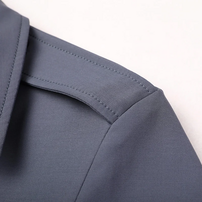 Otis | Elegant men's trench coat – classic coat with shoulder details