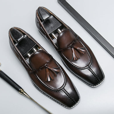 Juvenal® | Genuine Leather Tassel Loafers