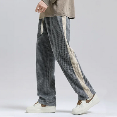 Nereo | Textured Waffle Cord Joggers