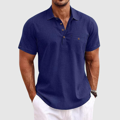 Joe | Linen Polo Shirt