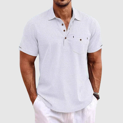 Joe | Linen Polo Shirt