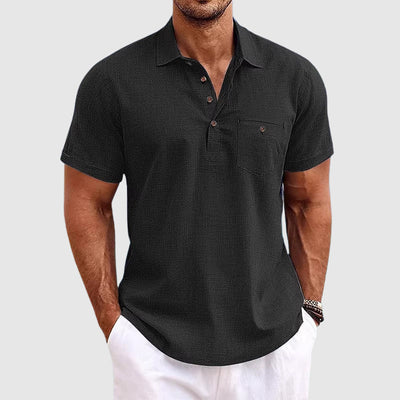 Fernando® | Linen Polo Shirt