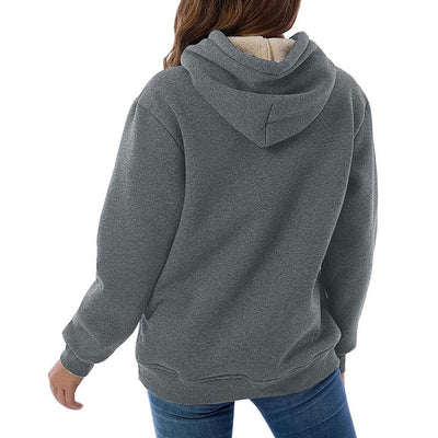 Calisto | Plush-lined hoodie with cozy interior for women