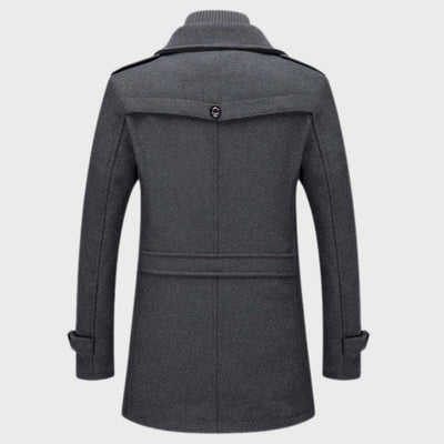 Saulo | Elegant two-piece men's coat with removable lining