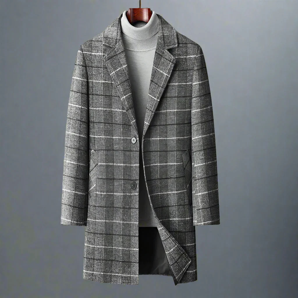 Rafa | Men's Wool Coat Classic Elegant