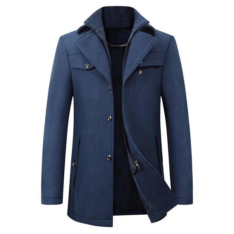 Siro | Men's Waterproof Business Winter Coat - Elegant and Warm