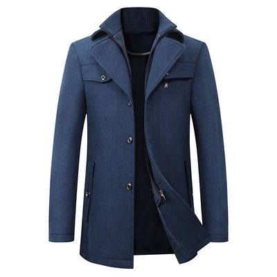 Siro | Men's Waterproof Business Winter Coat - Elegant and Warm