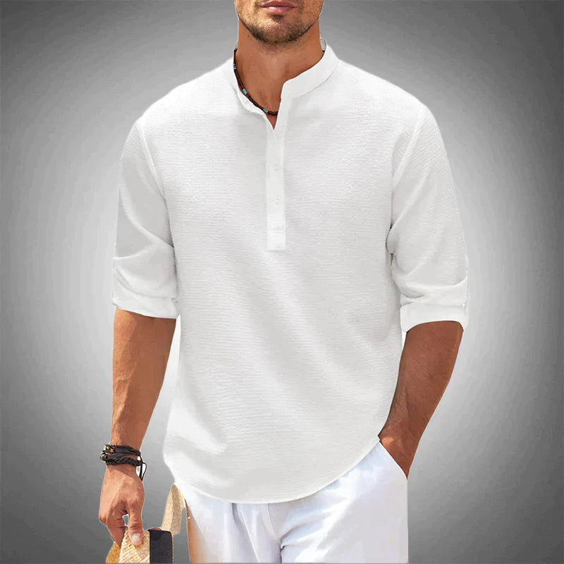 Rufo | Elegant men's shirt made of cotton, easy-iron