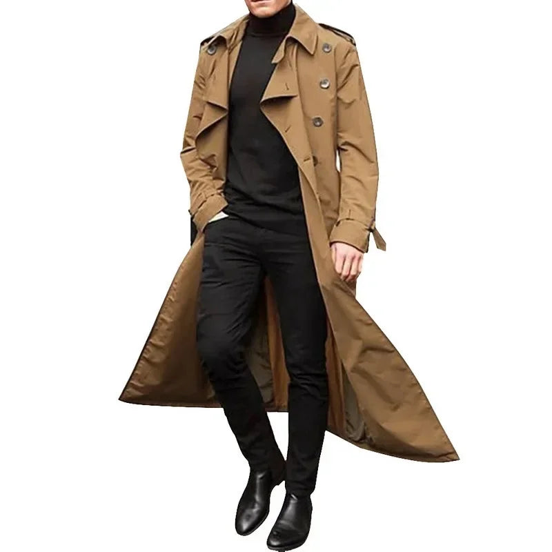 Herbert® | Modern long classic trench coat
