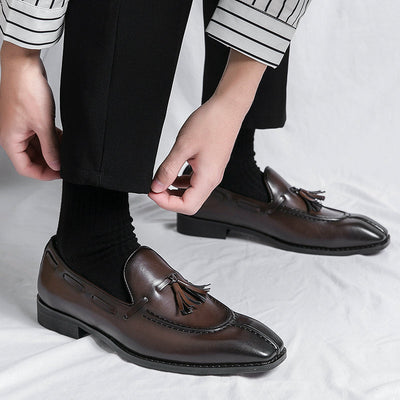 Juvenal® | Genuine Leather Tassel Loafers