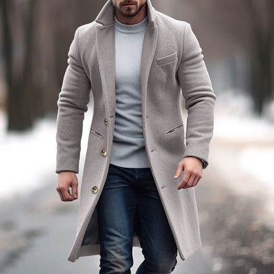 Spartacus | Ulbrand – Elegant men's long winter coat
