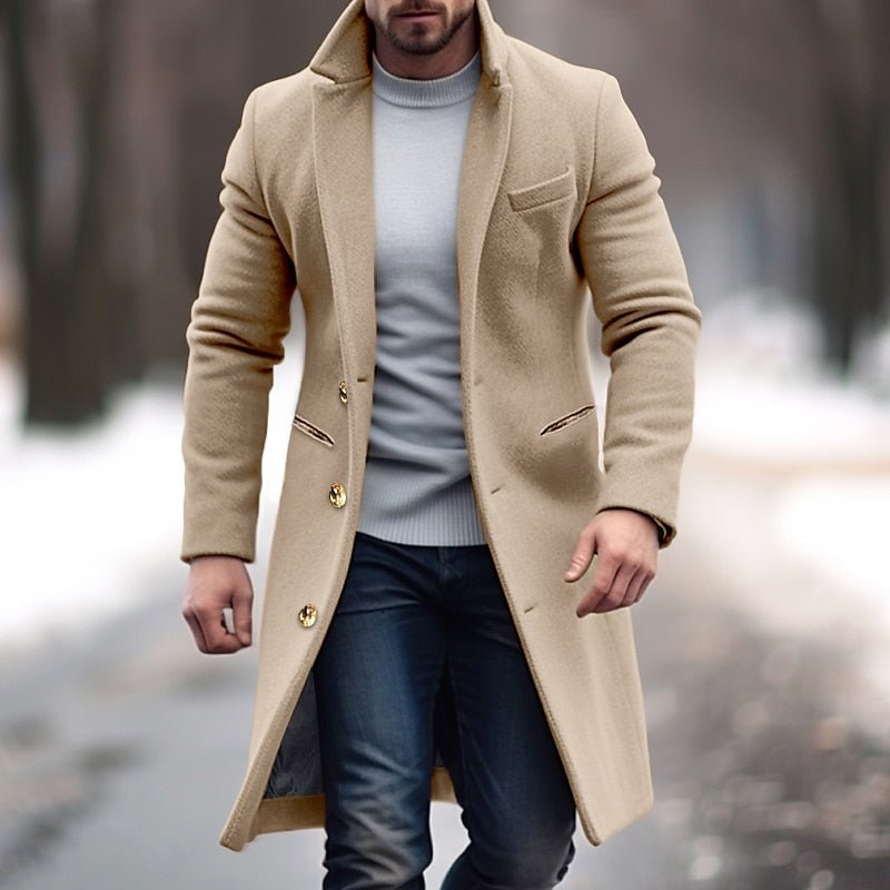 Spartacus | Ulbrand – Elegant men's long winter coat