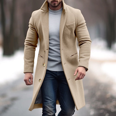 Spartacus | Ulbrand – Elegant men's long winter coat