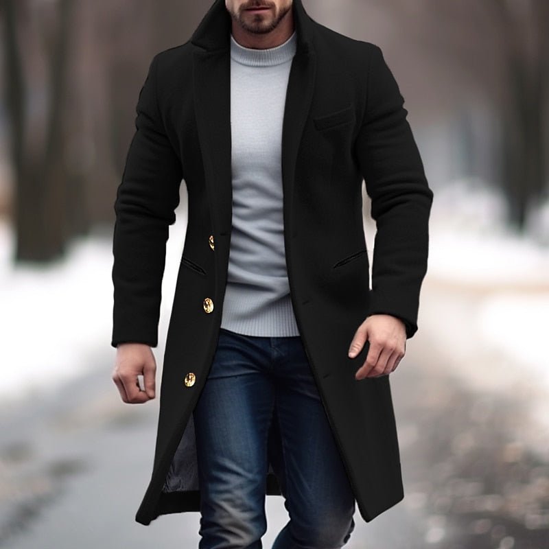 Spartacus | Ulbrand – Elegant men's long winter coat