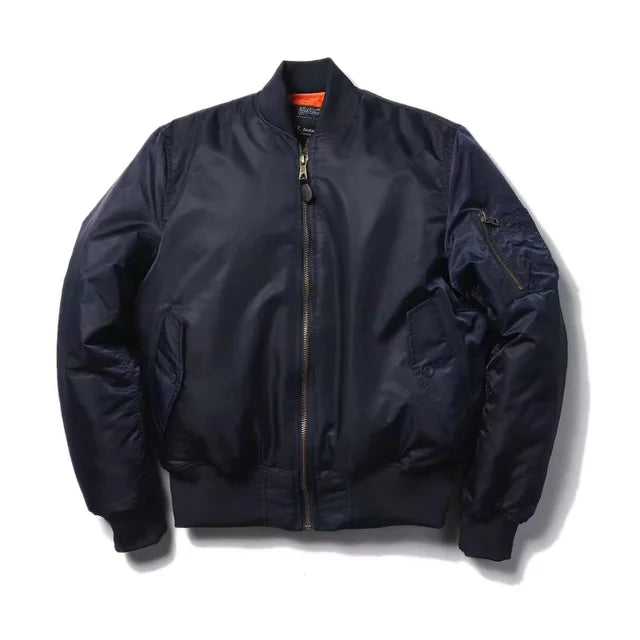 Finbar® | Unisex Bomber Jacket With Zip Pocket