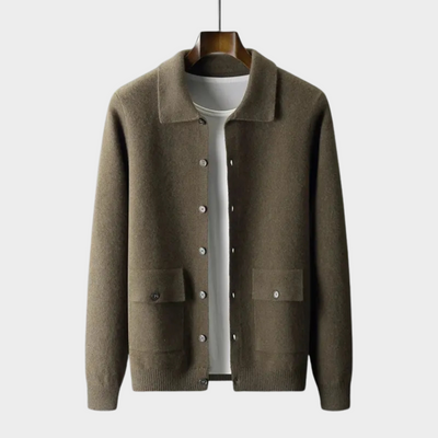Amjad® | Cashmere Button Vest