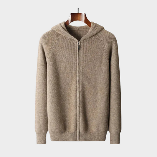 Ennis® | Cashmere Zipped Hoodie