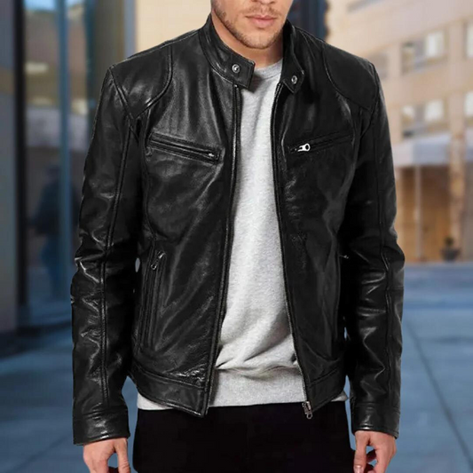Lucas® | Classic Leather Jacket