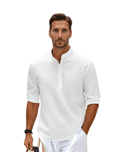 Cameron | Long Sleeved Polo Shirt