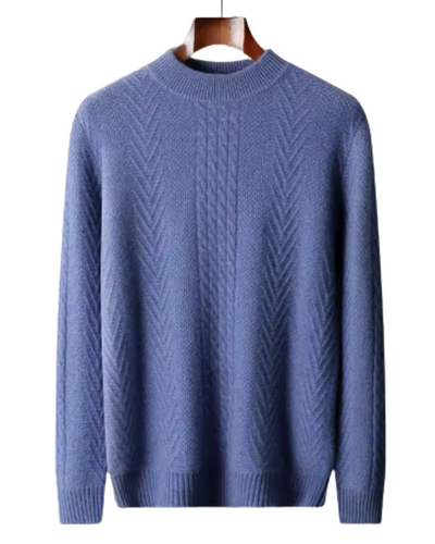 Levi | Mizar Patterned Cashmere Sweater