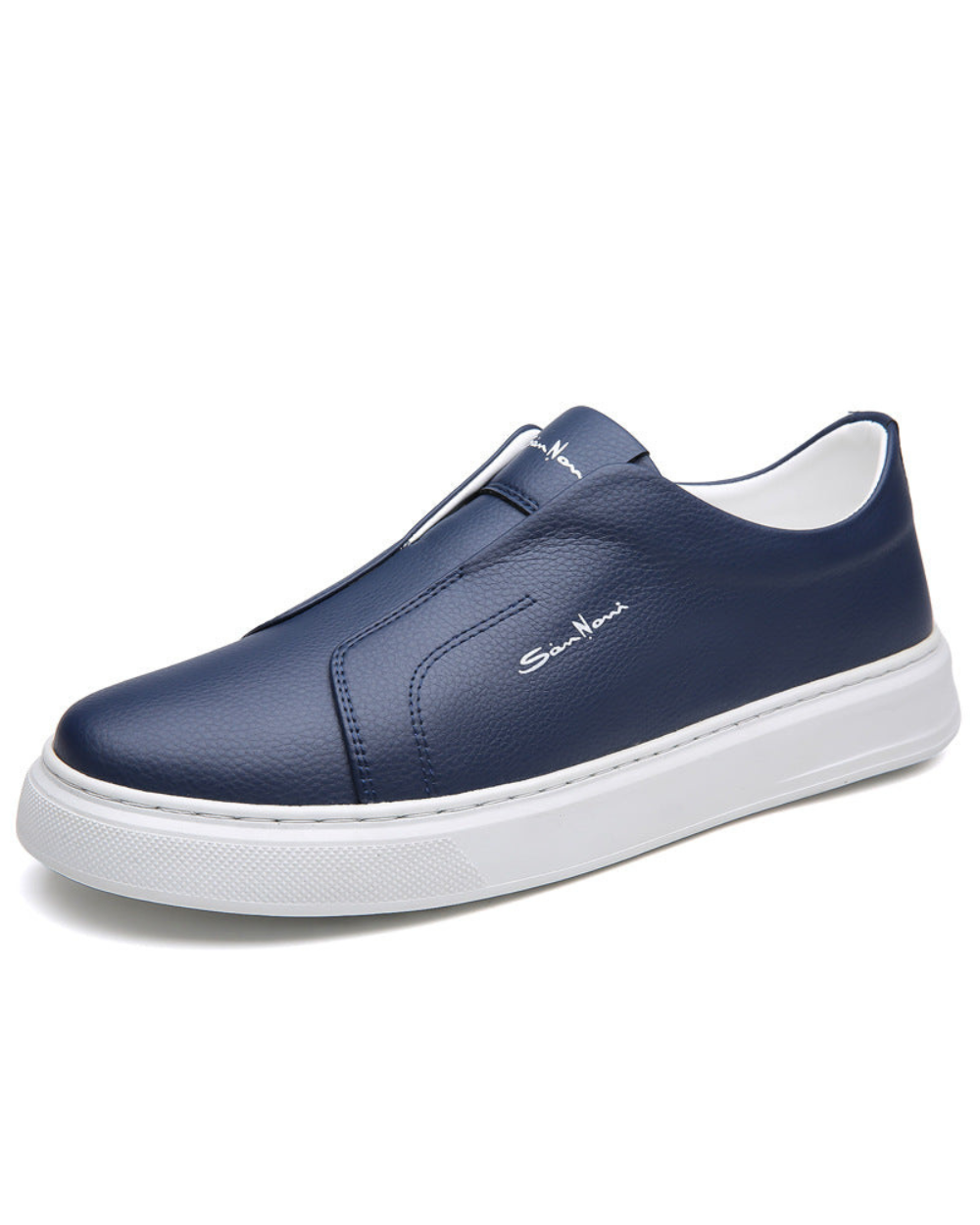 Ethan | Leather Slip-On Shoes