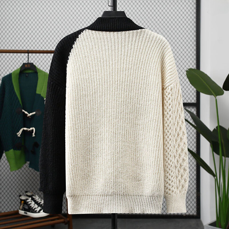 Filemón® | Patchwork Knit Cardigan