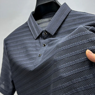 Joel® | Breathable Mesh Polo Shirt For Men