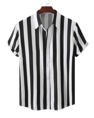 Darian | Breathable Striped Summer Shirt