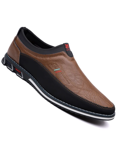 Edwin | Leather Slip-On Business Shoes