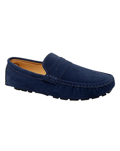 Jett | Suede Boat Loafers