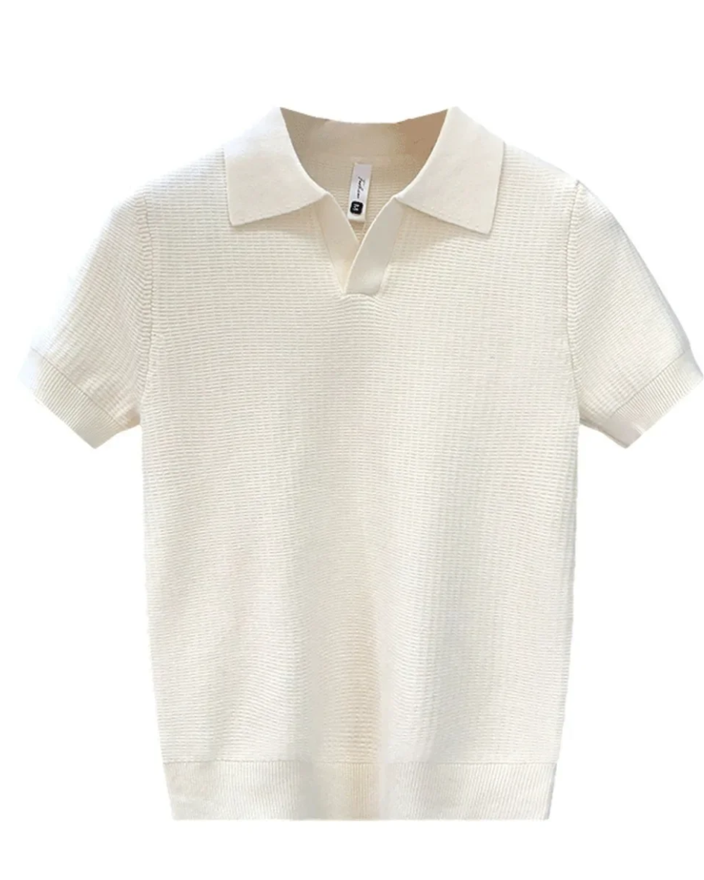 Caleb | Breathable Knitted Polo Shirt