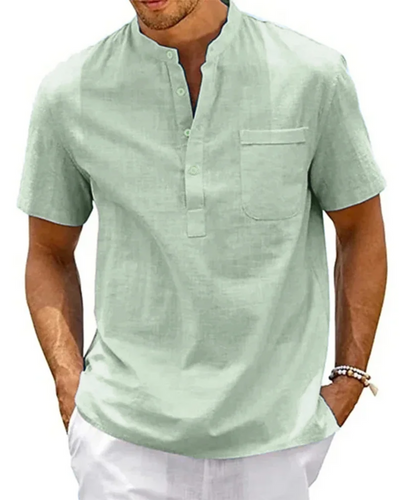 Fionn | Elegant Cotton Linen Shirt