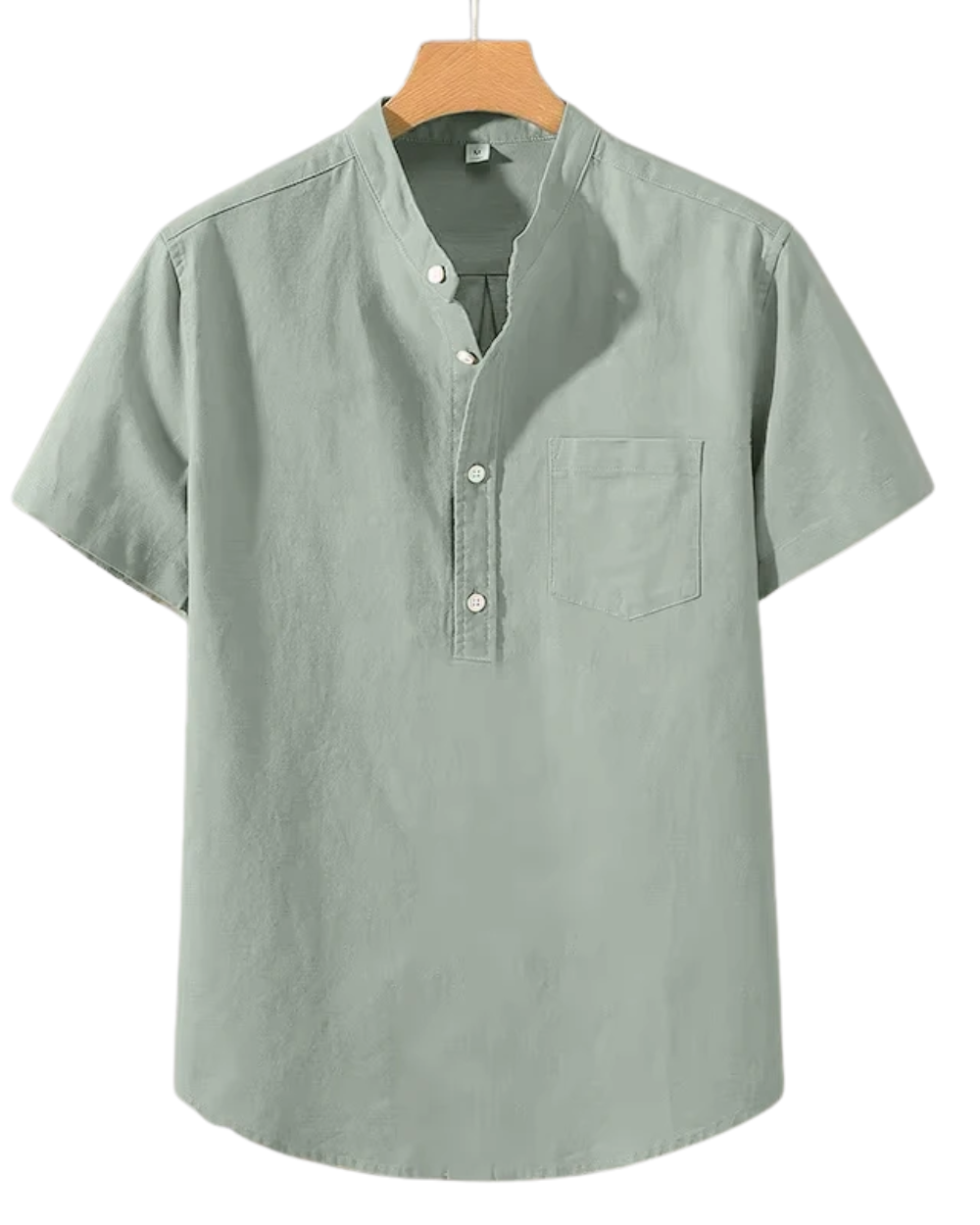 Ethan | Short Sleeved Cotton Shirt